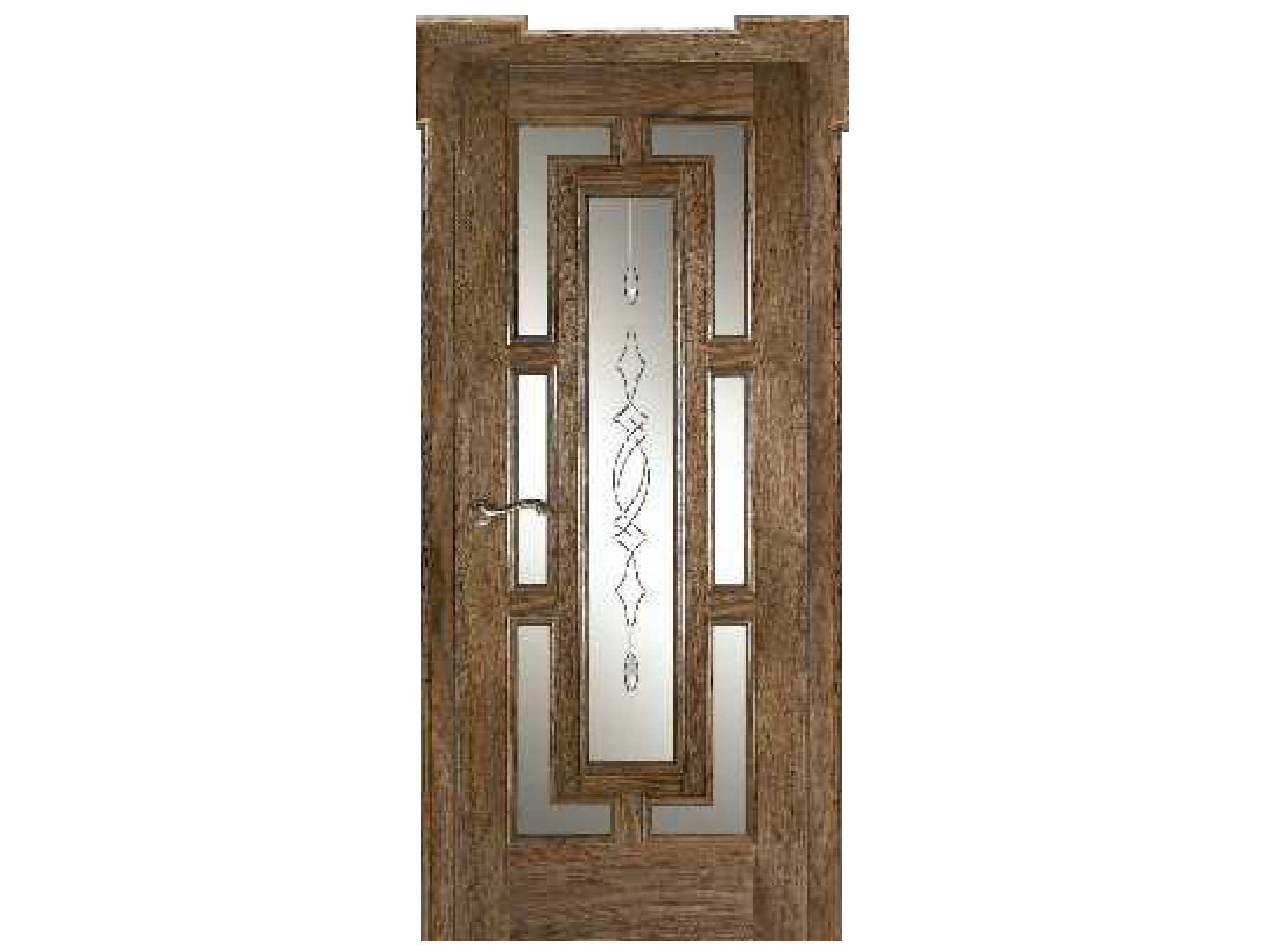 Teak wood Glass doors